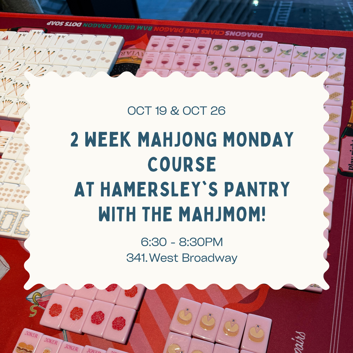 Two Week Mahjong Monday with the Mahjmom