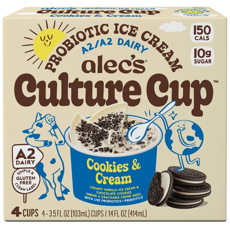 Alec's Culture Cup Cookies n Cream