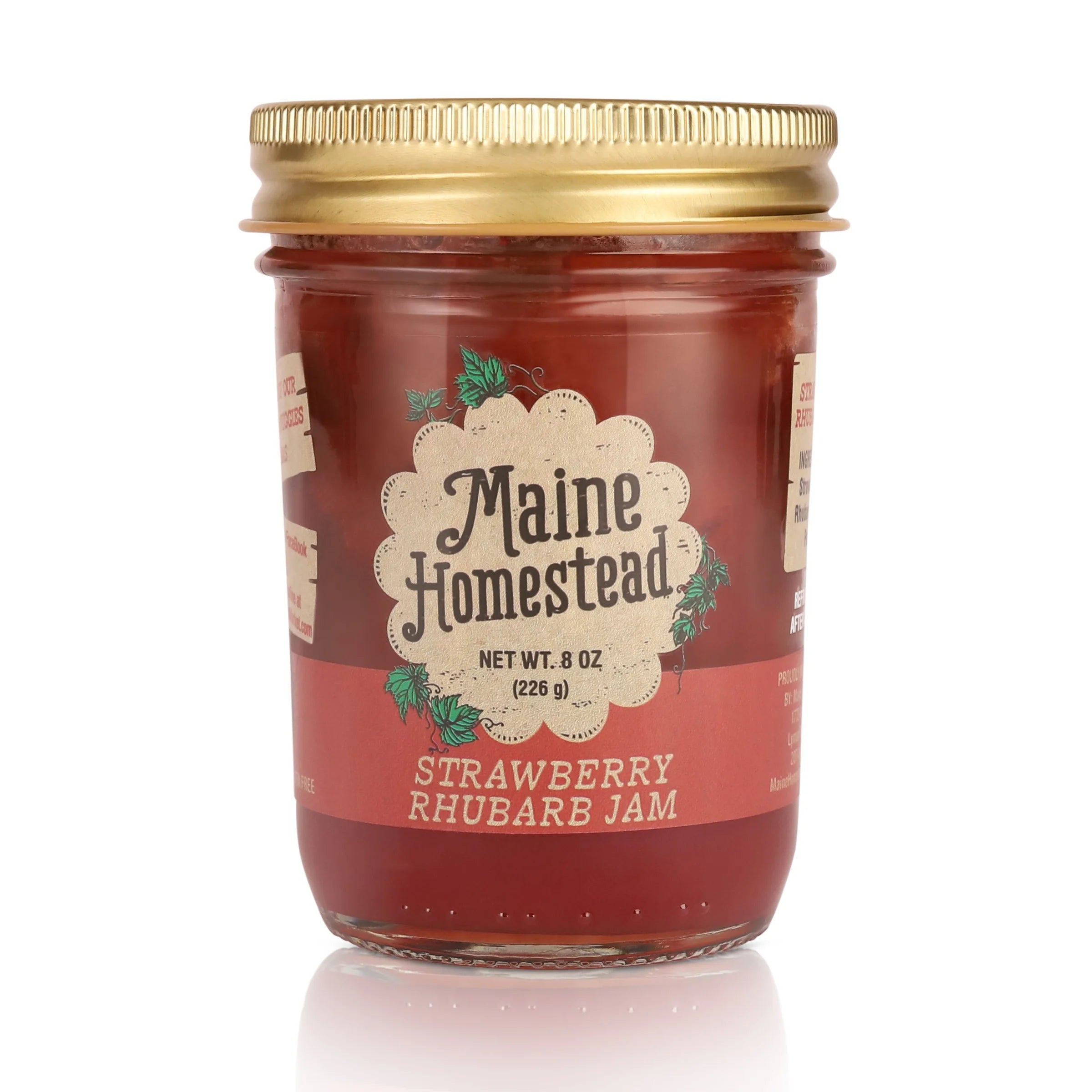 Maine Homestead Strawberry Rhubarb Jam