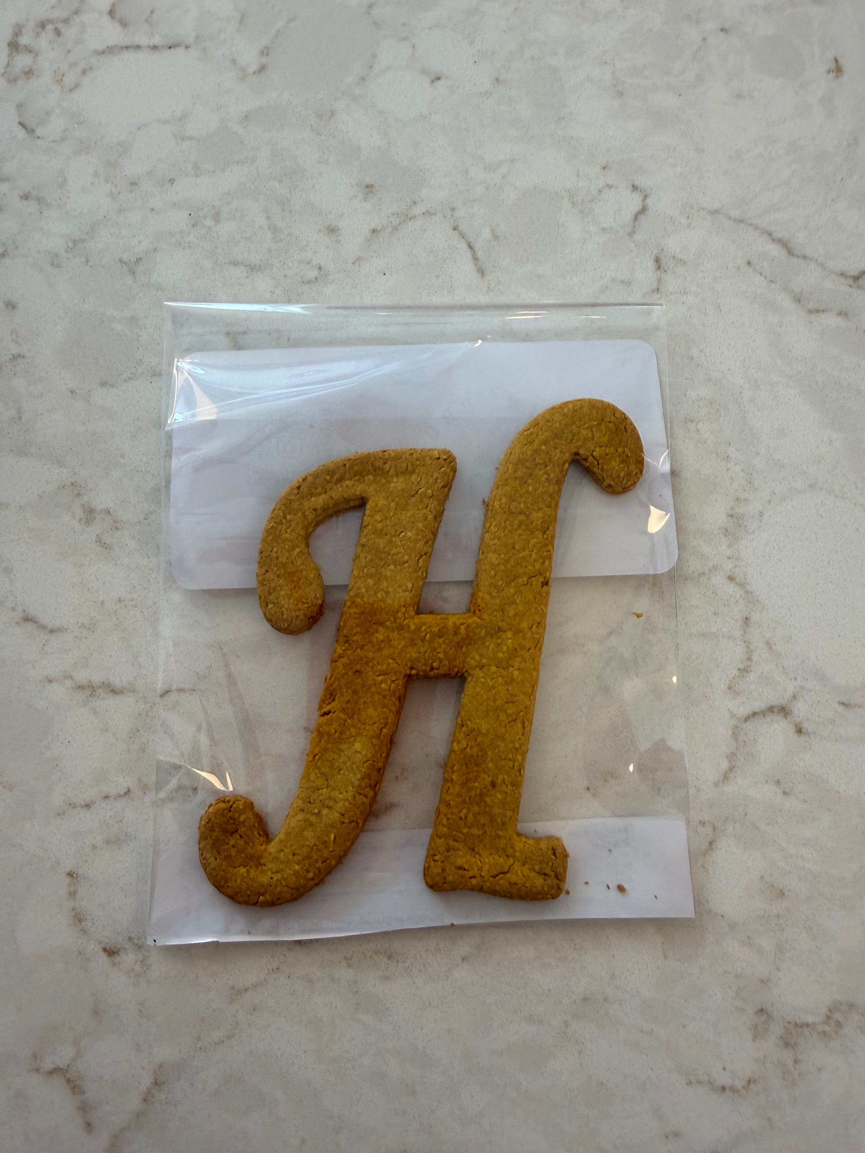 H's dog treat
