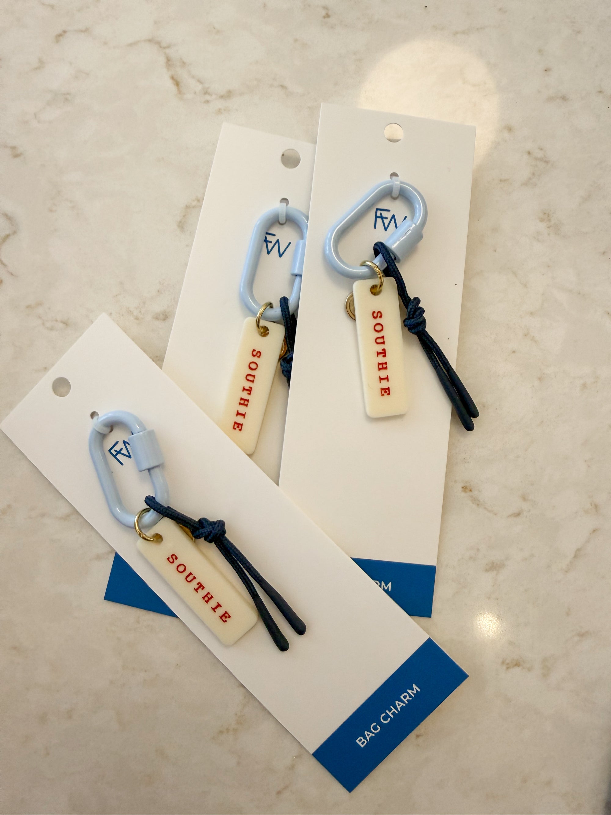Southie Bag Charm/ Keychain
