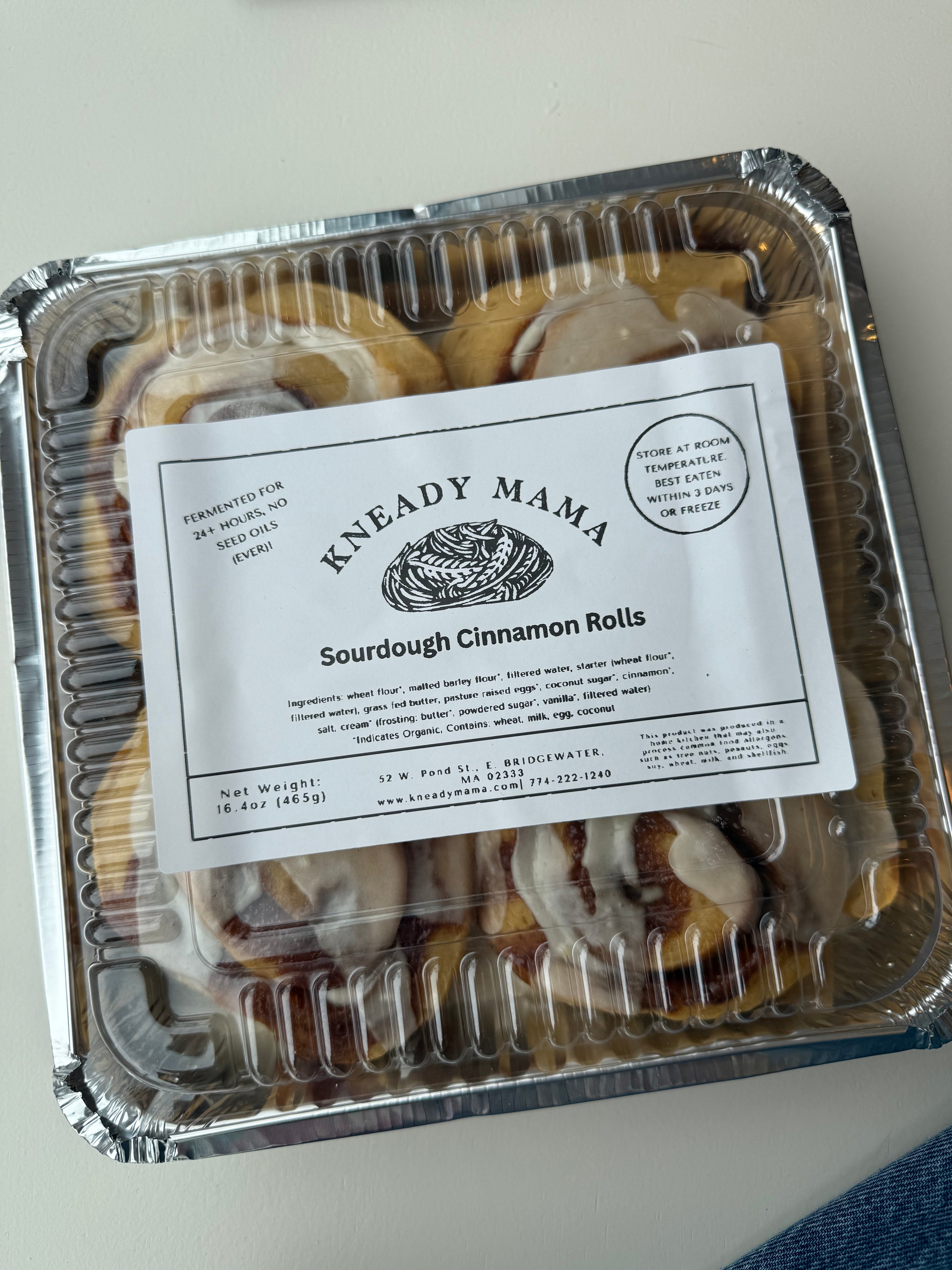 Kneady Mama Cinnamon Rolls