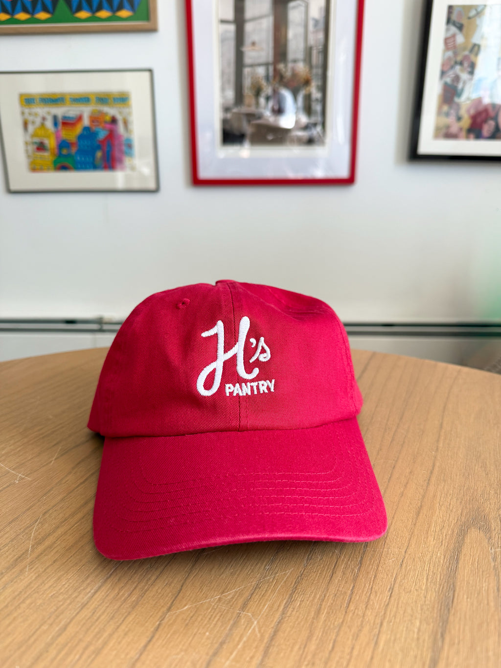 Red Dad hat (icon logo)