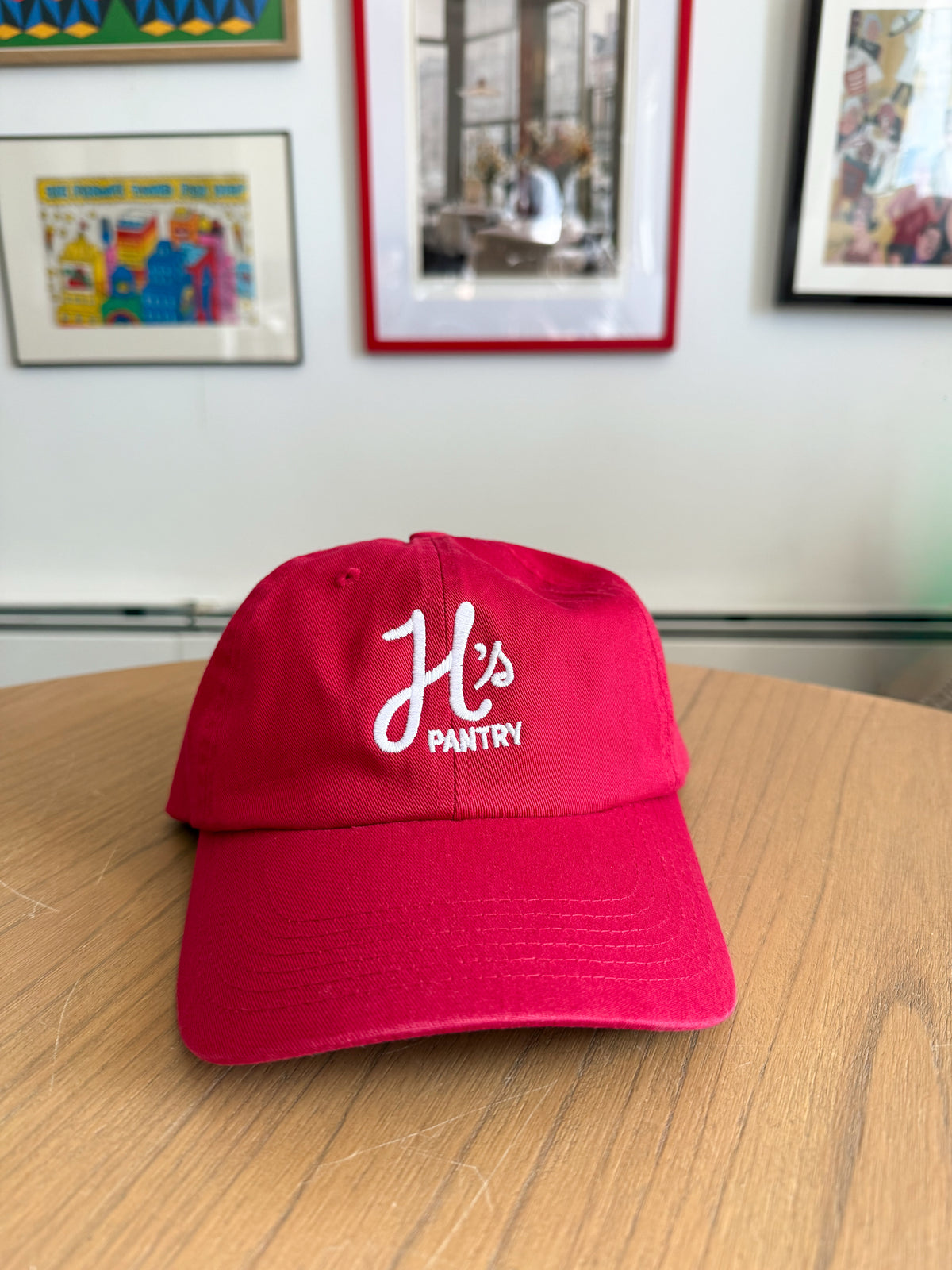 Red Dad hat (icon logo)