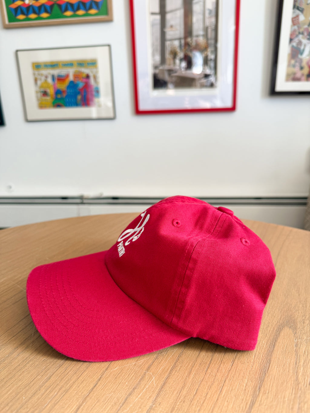 Red Dad hat (icon logo)
