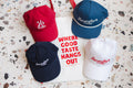 Red Dad hat (icon logo)