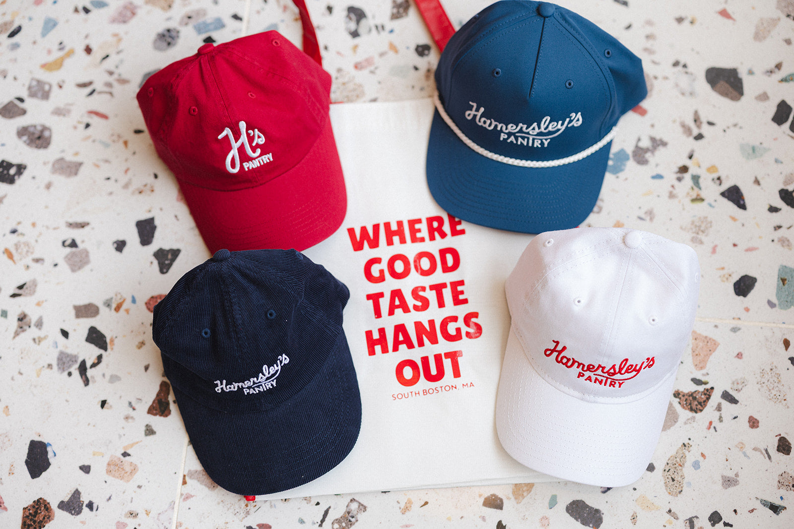 Red Dad hat (icon logo)