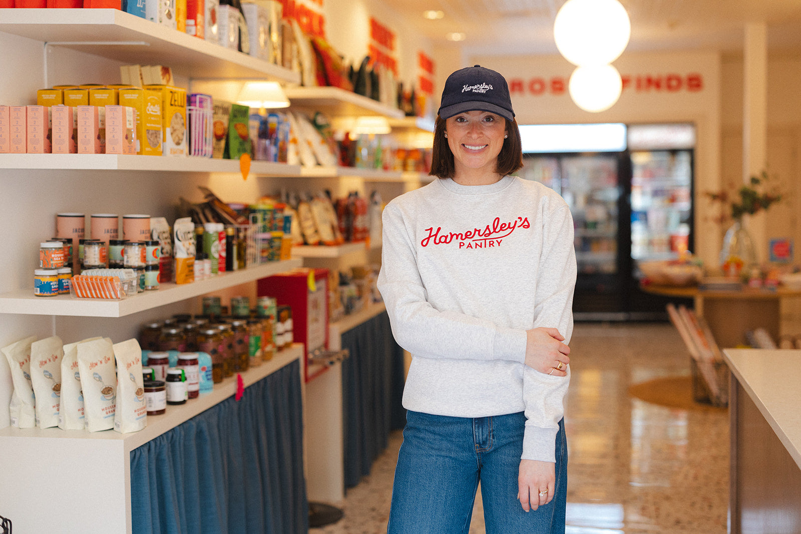 Hamersley’s Pantry Embroidered Crew