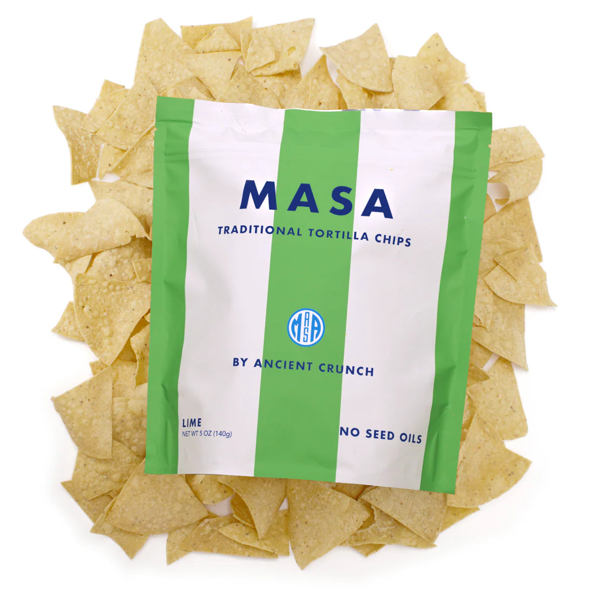 Ancient Crunch Masa Lime Tortilla Chips