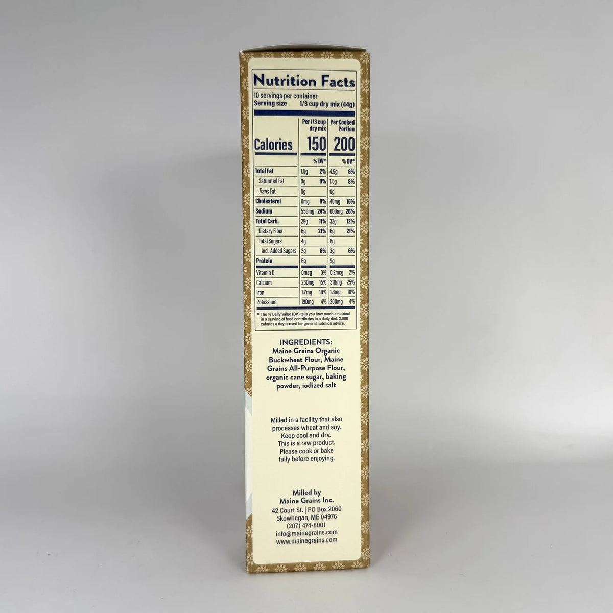 Maine Grains Buckwheat Pancake Mix
