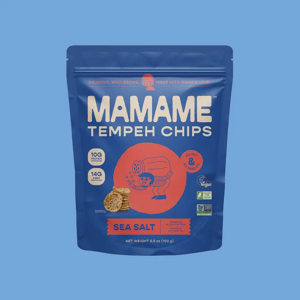 Mamame Tempeh Chips Sea Salt