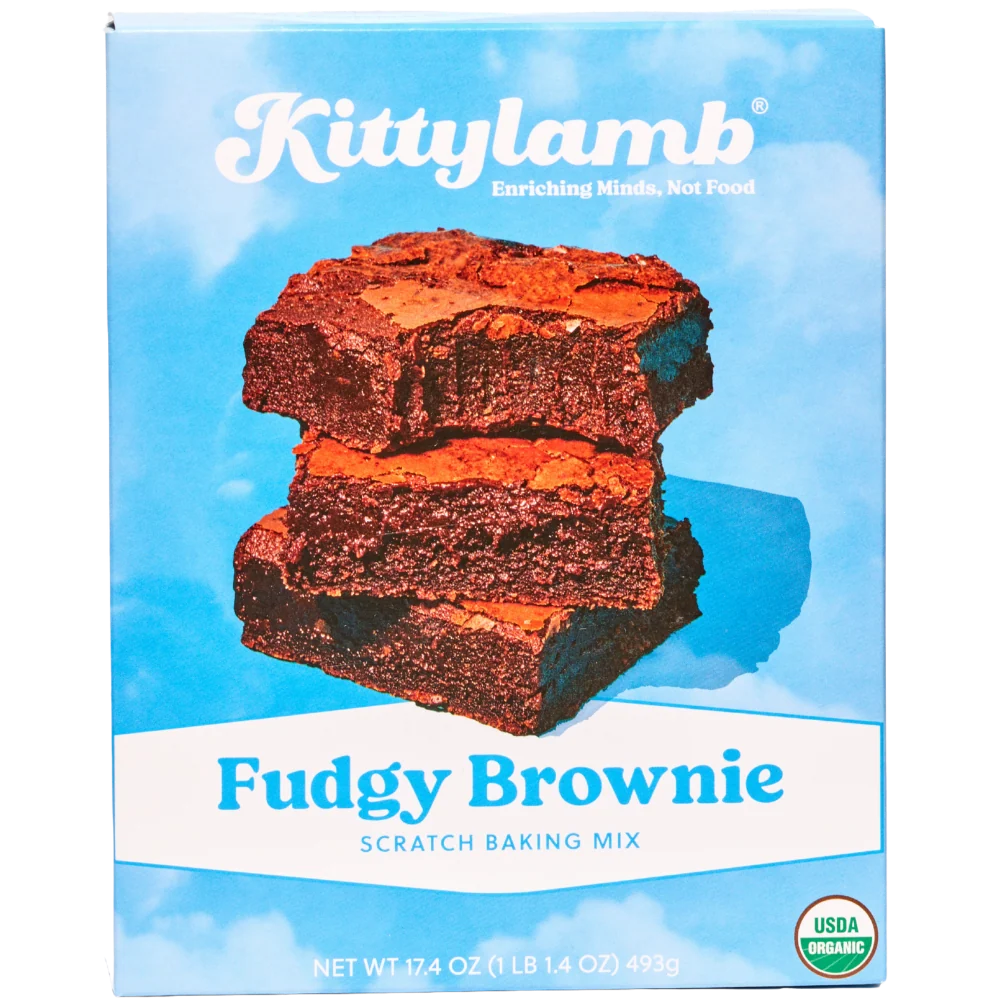 Kittylamb Fudgy Brownie Organic Baking Mix