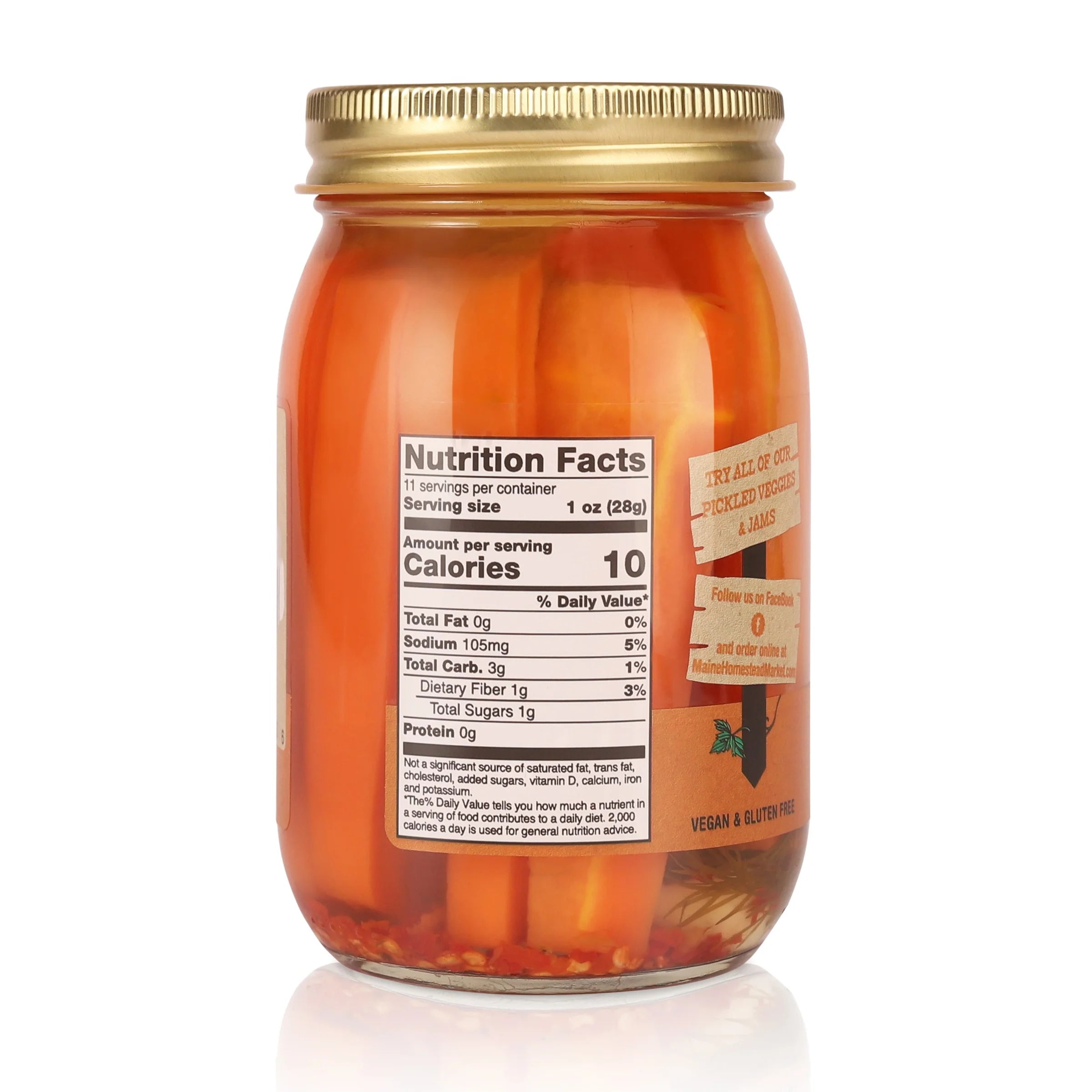 Maine Homestead Hot Dill Carrots
