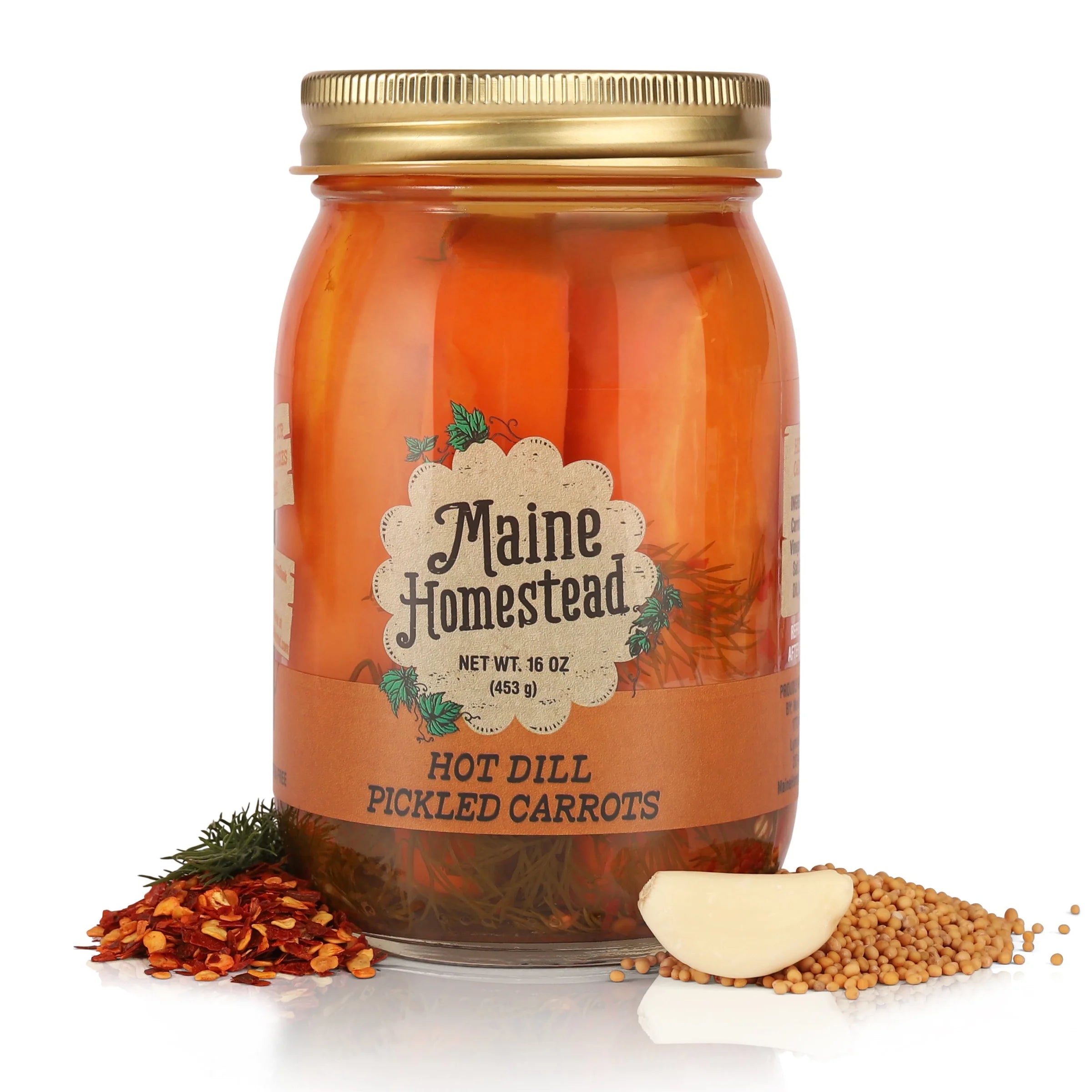 Maine Homestead Hot Dill Carrots