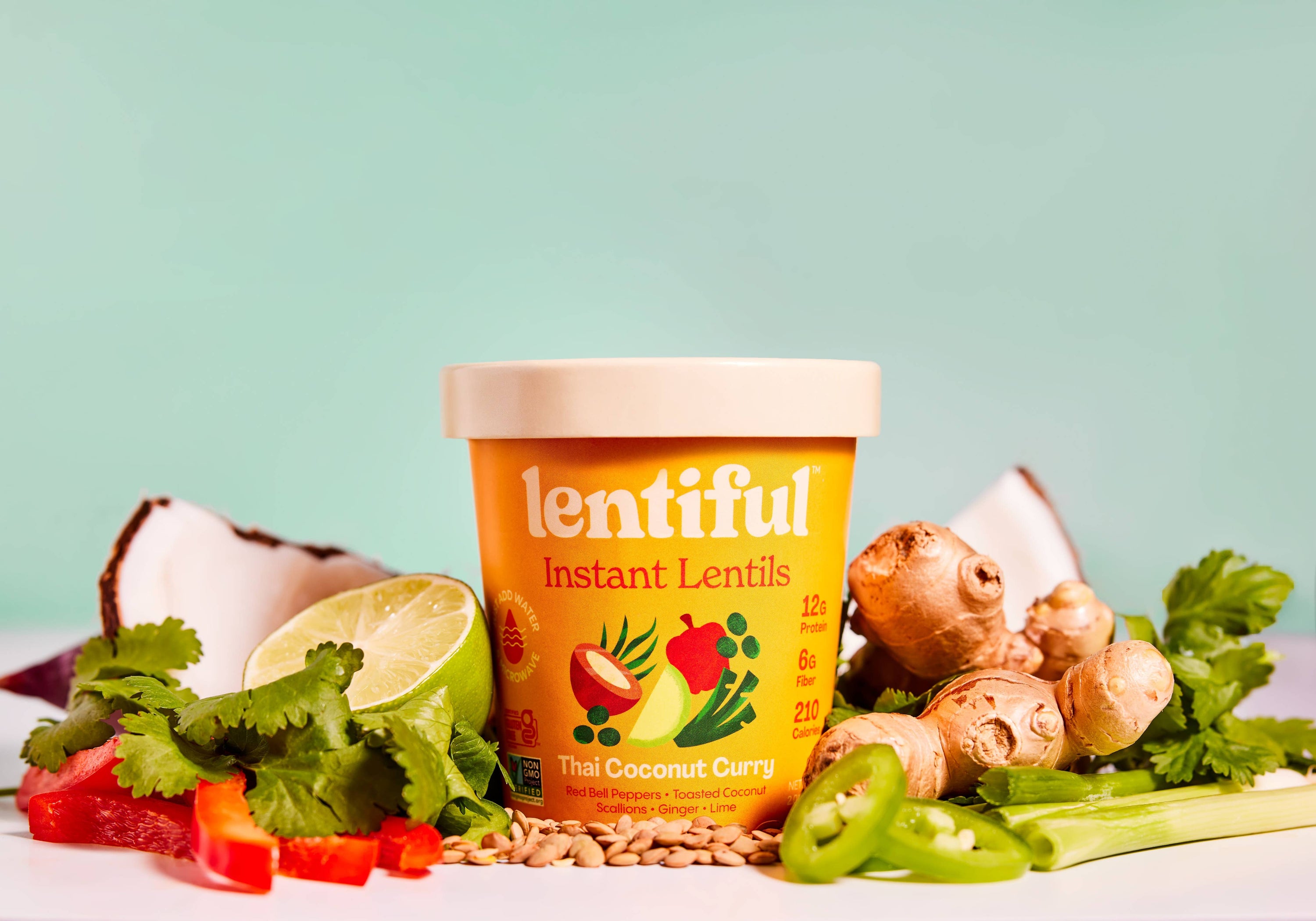 Lentiful Thai Coconut Curry Instant Lentil