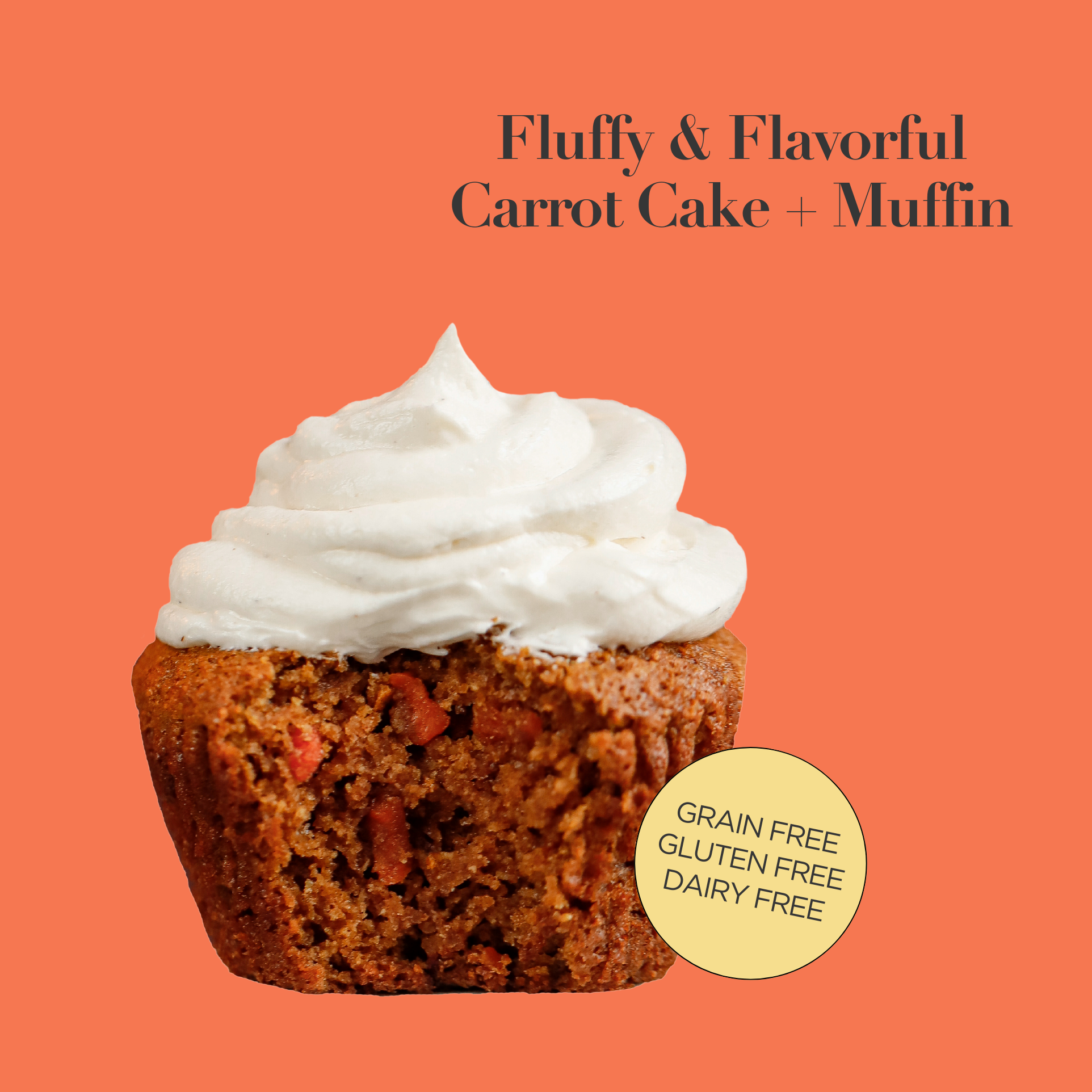 Stellar Eats Carrot Cake + Muffin Mix