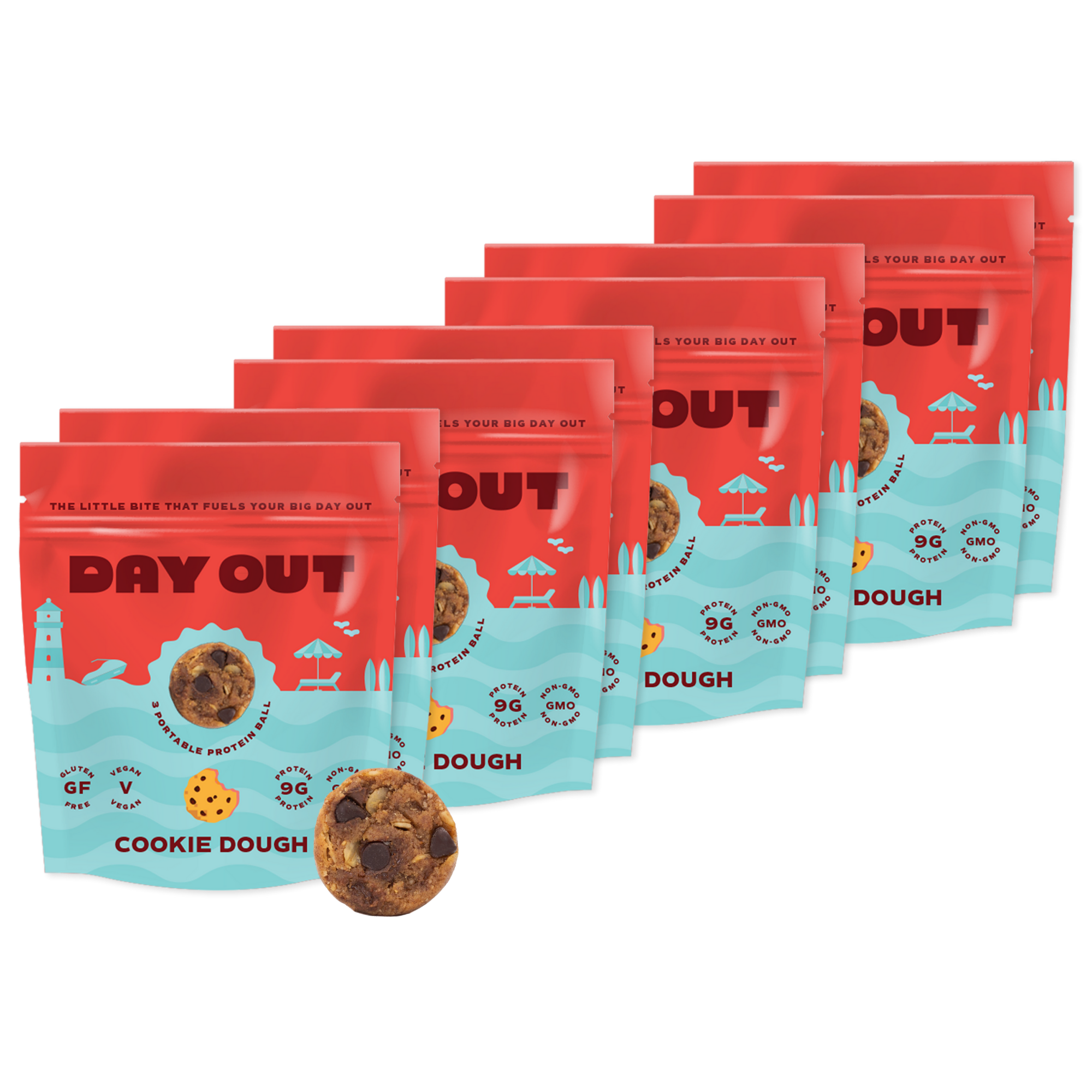 Day Out Cookie Dough Protein Balls