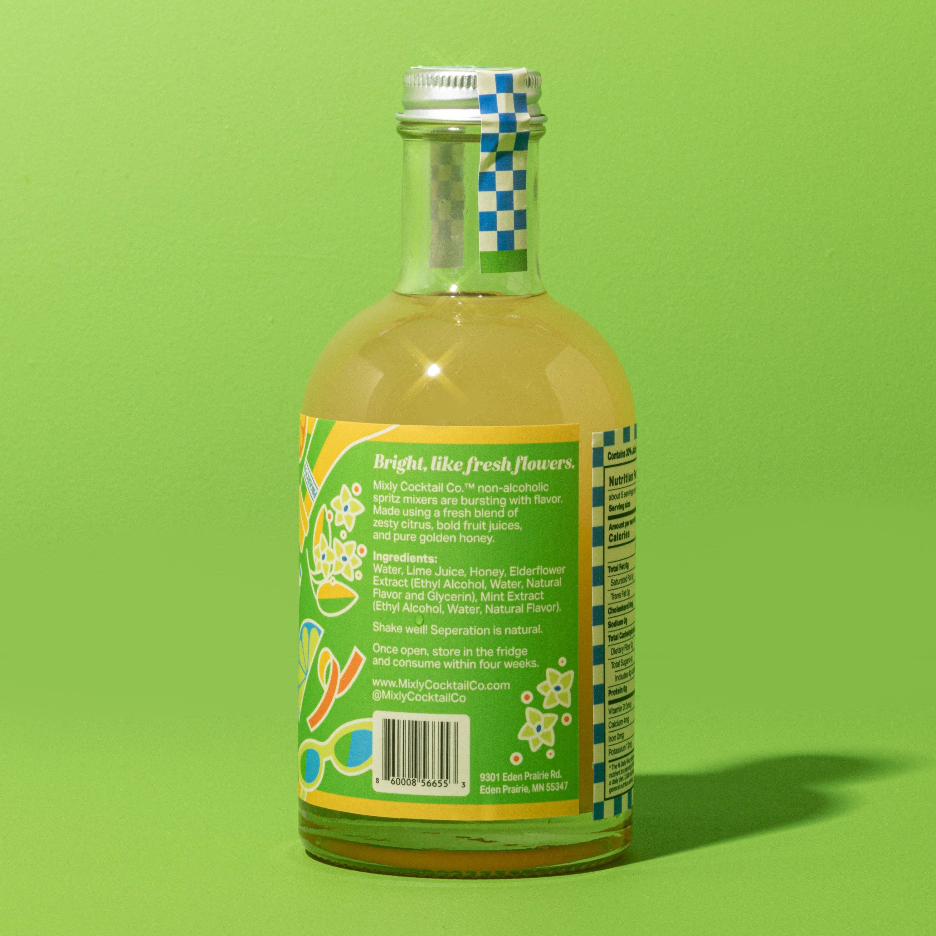 Mixly Elderflower Mint Spritz Mixer