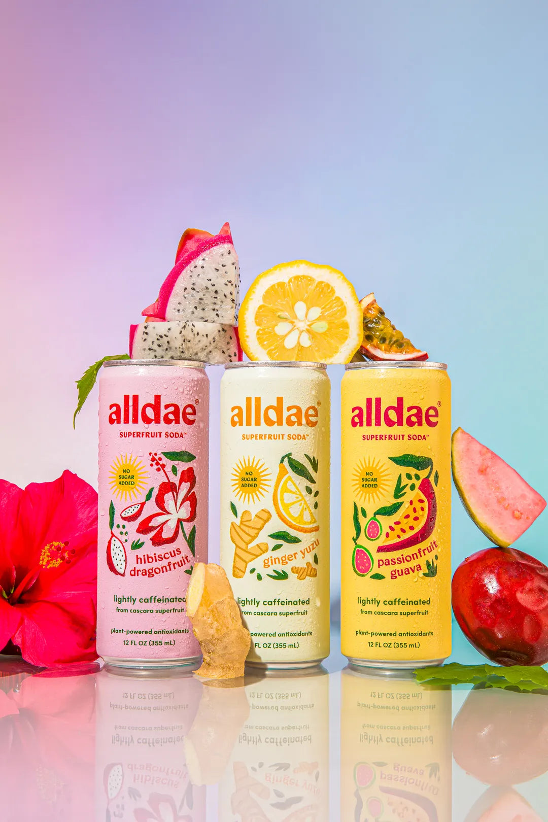 Alldae Superfruit Soda