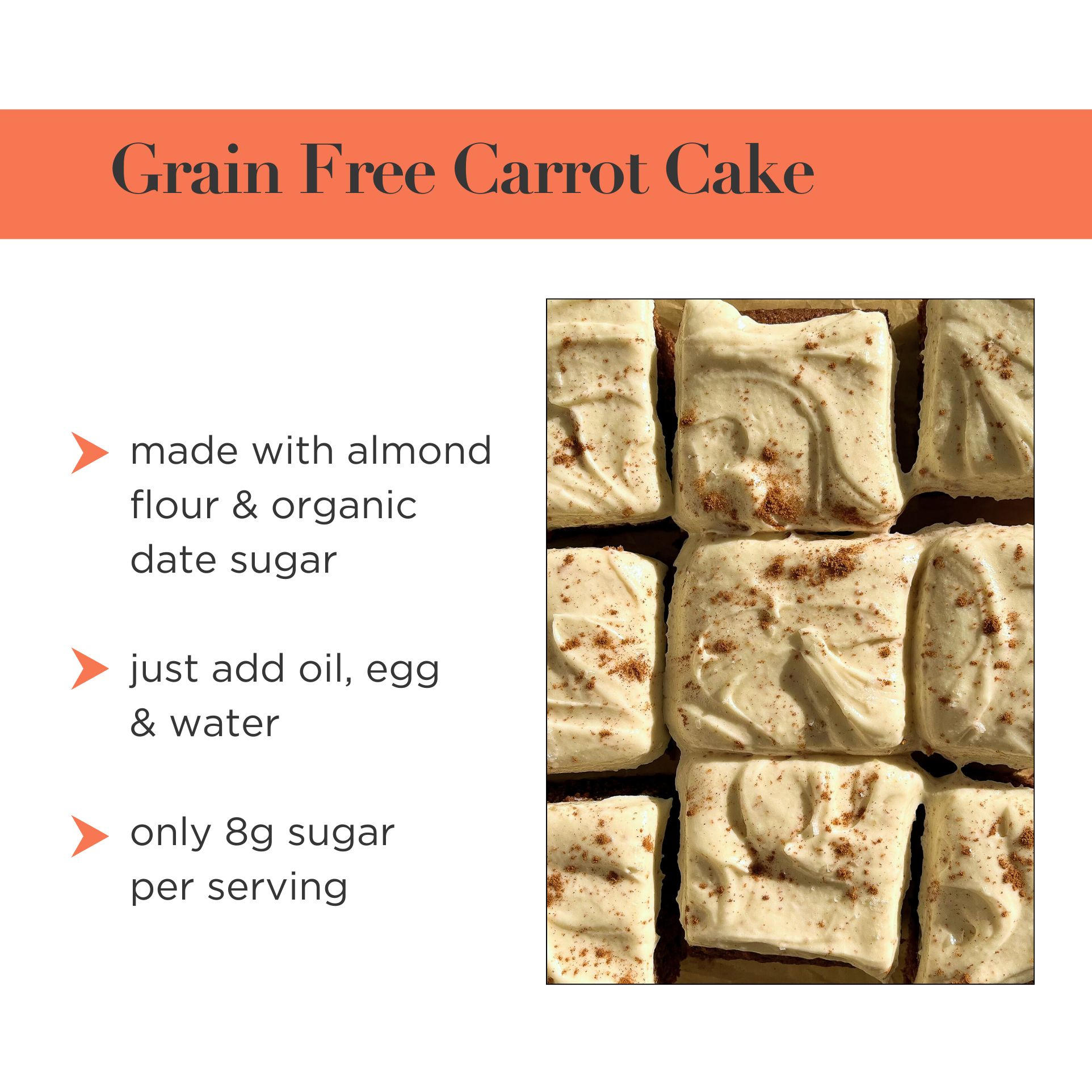 Stellar Eats Carrot Cake + Muffin Mix