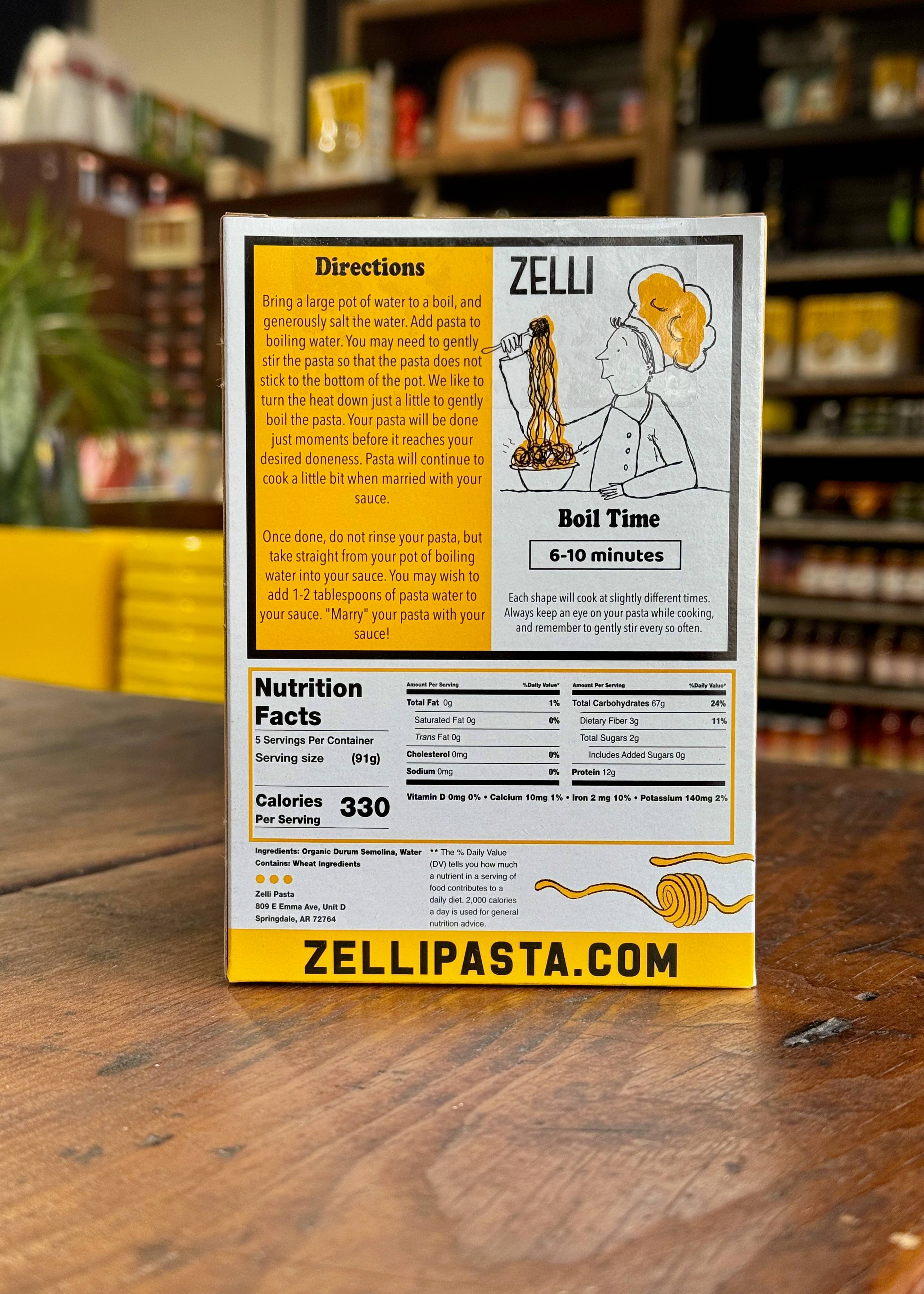 Zelli Stars Pasta