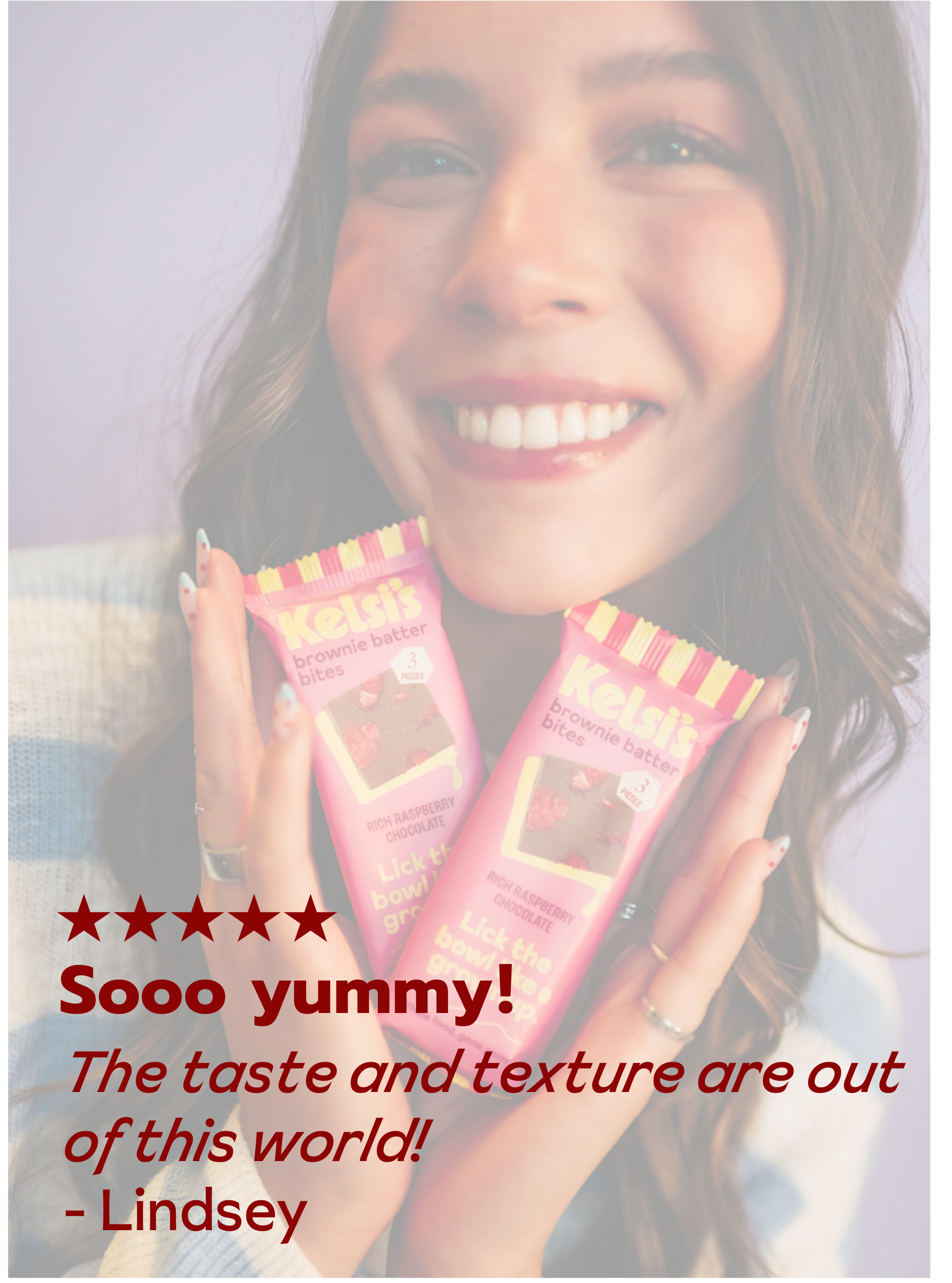 Kelsi's Raspberry Chocolate Brownie Batter Bites