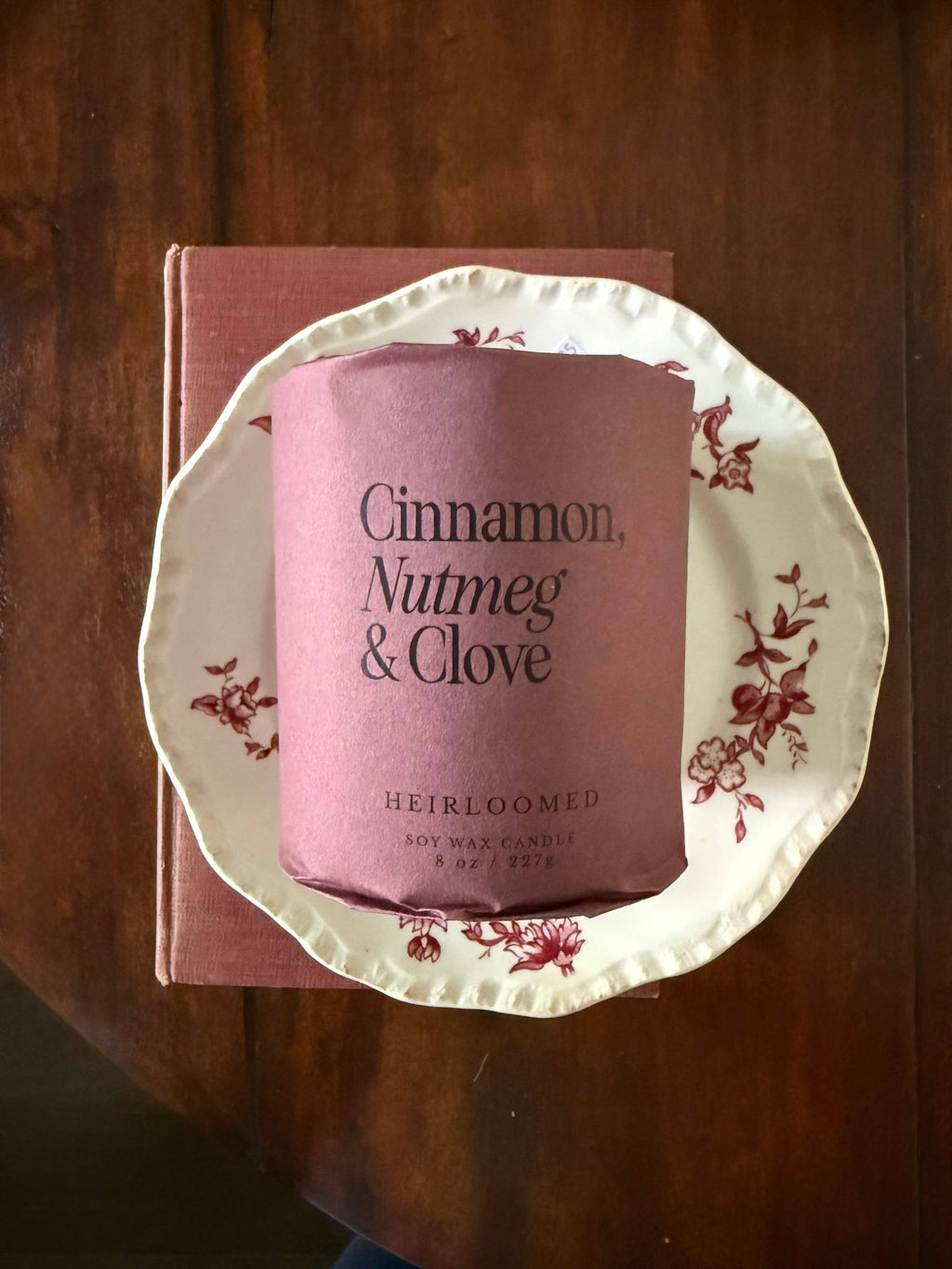 Heirloomed Candle Cinnamon, Nutmeg & Clove