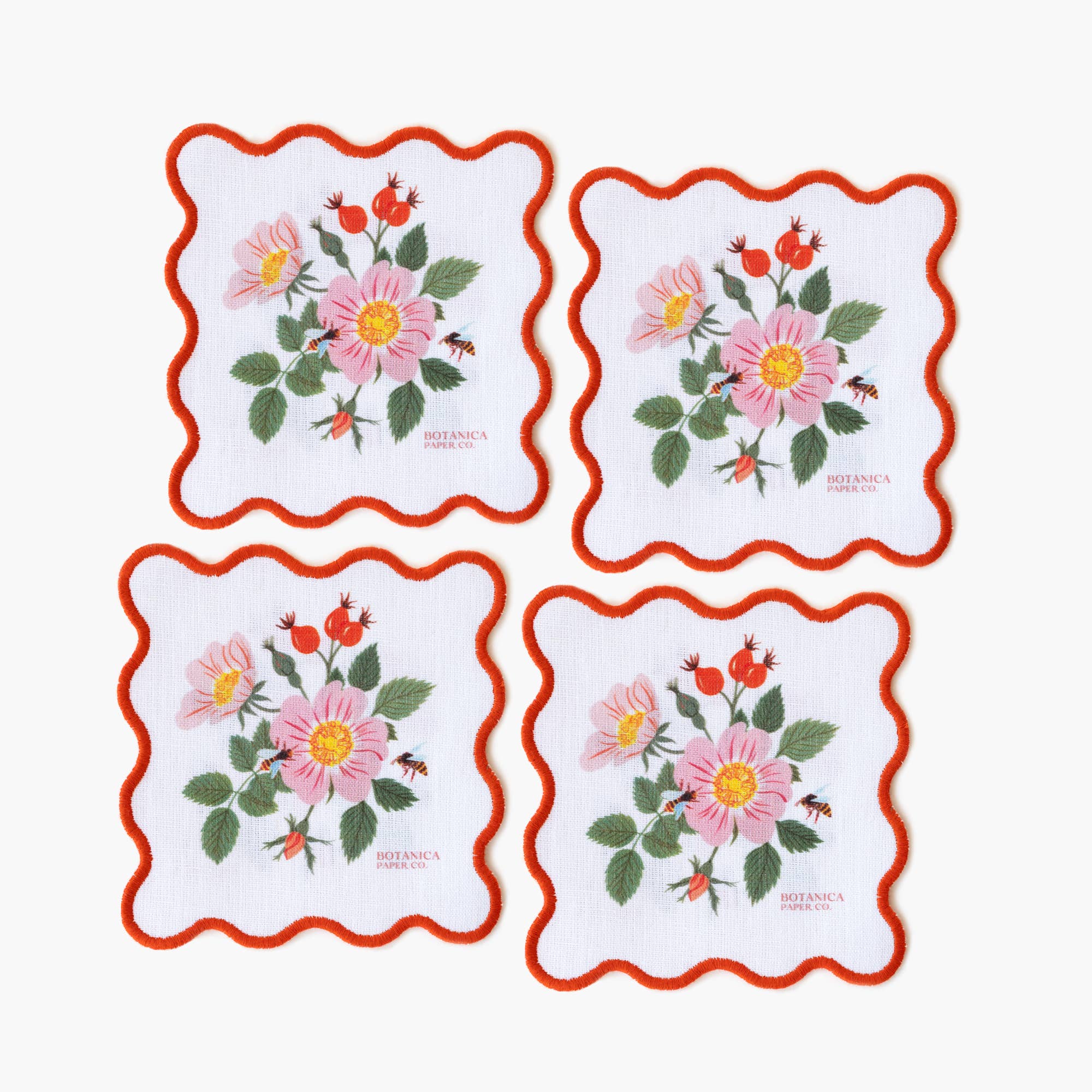 Botanist Linen Coaster