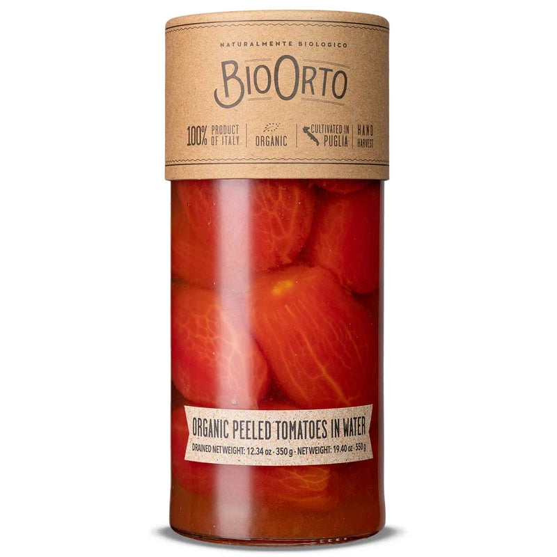 Bio Orto Organic Whole Peeled Tomatoes in Water