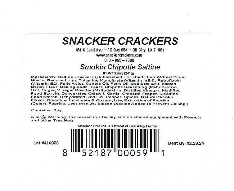 Snacker Crackers Smokin' Chipotle