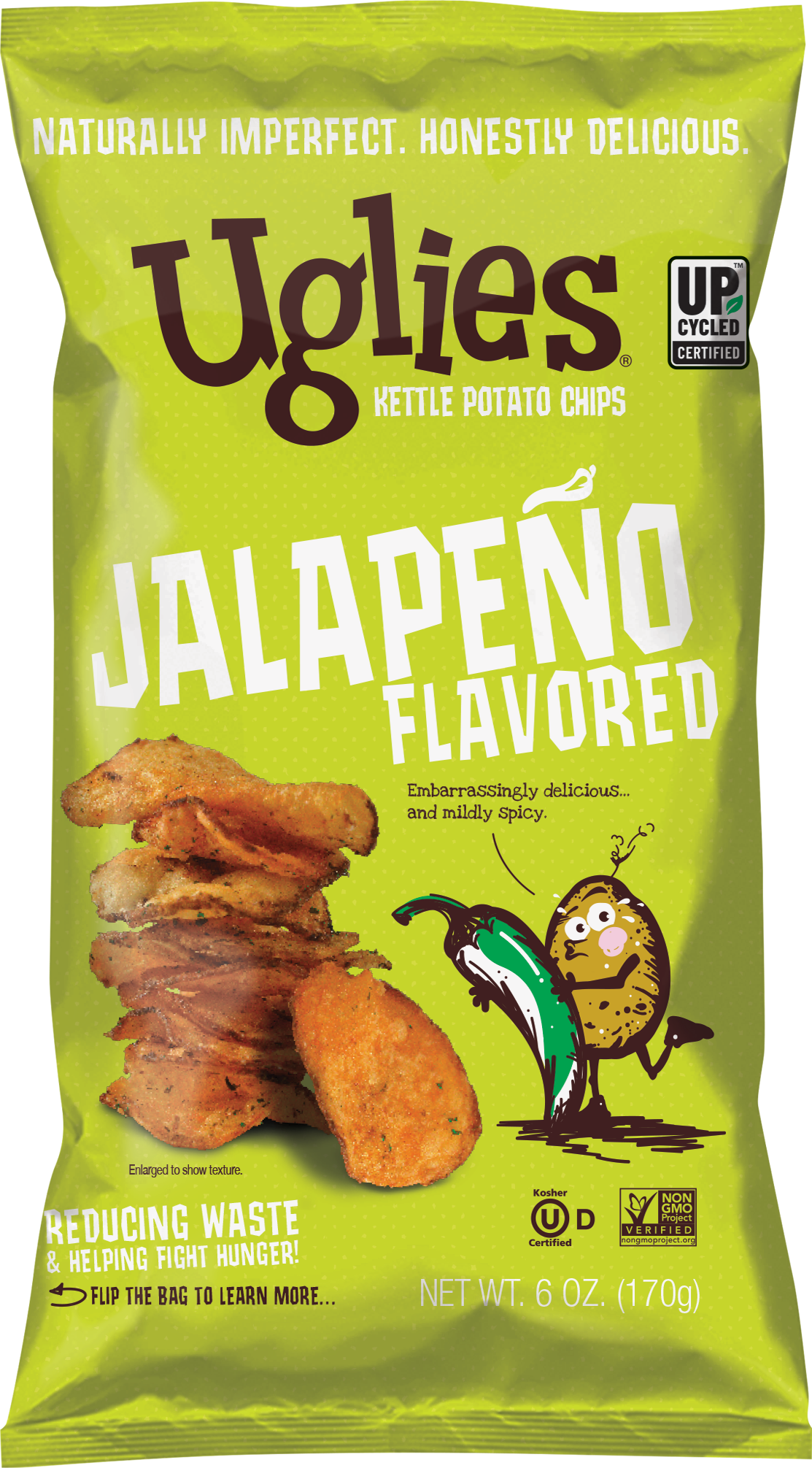 Uglies Jalapeno Kettle Cooked Potato Chips