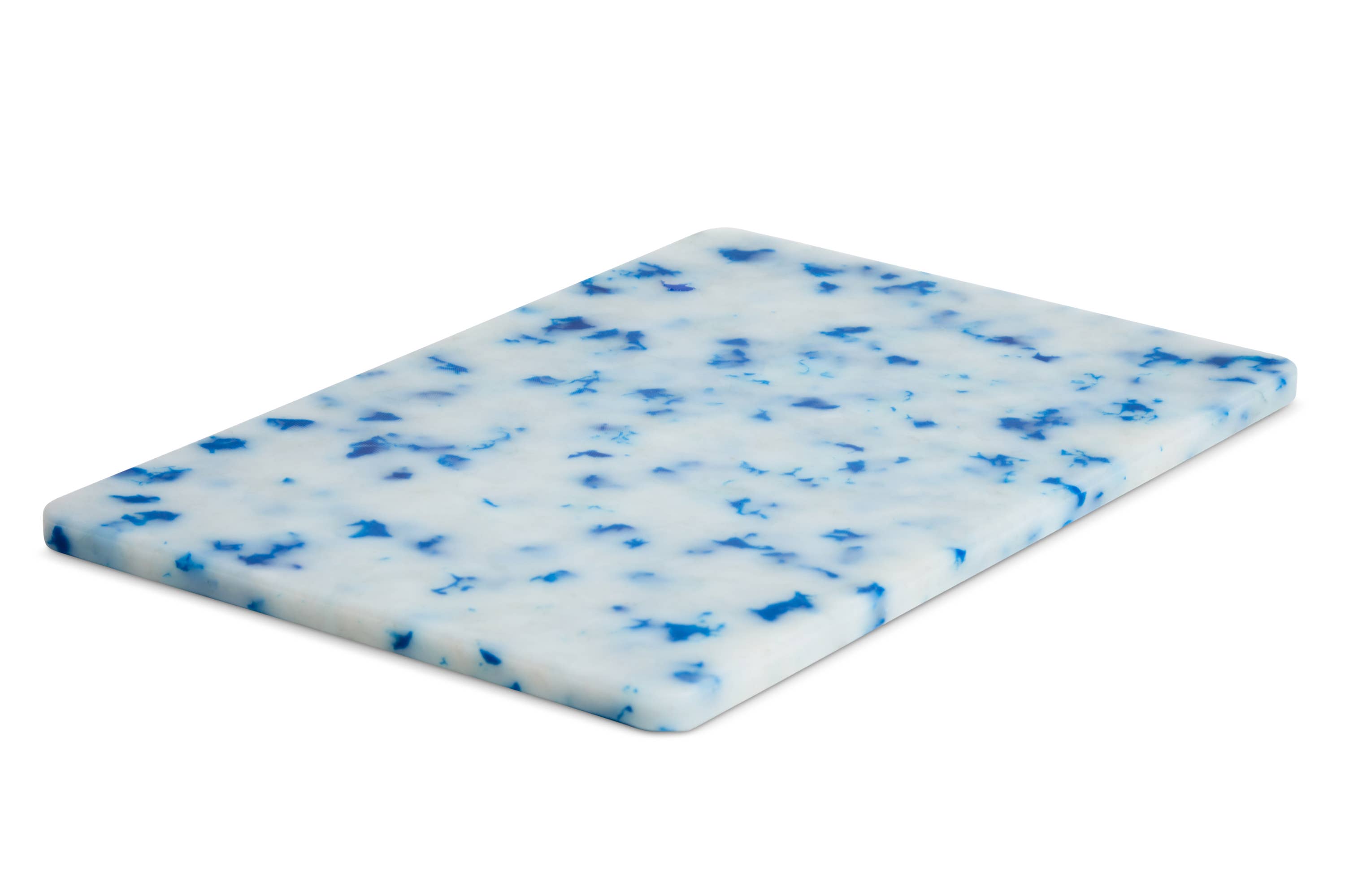 Blue Confetti Cutting Board
