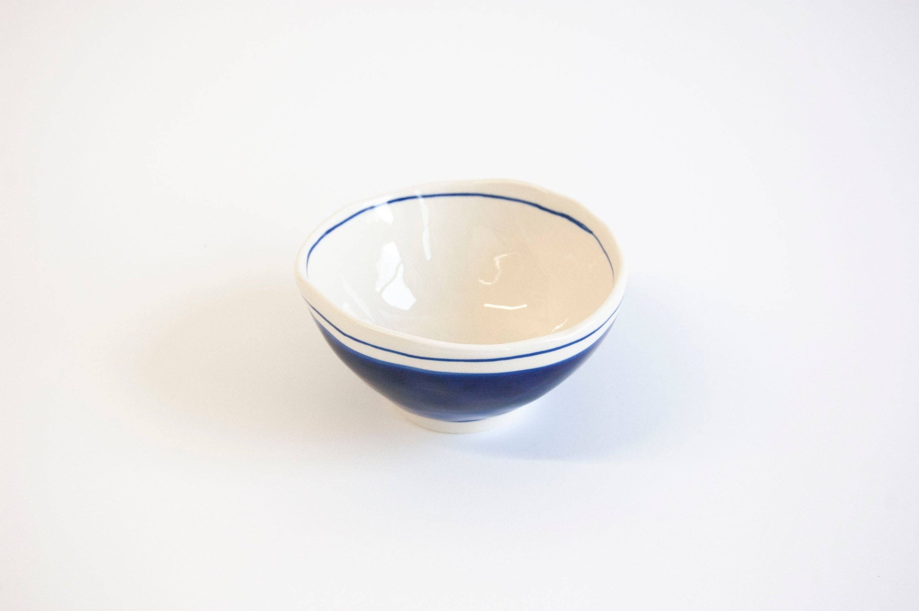Blue Cereal Bowl
