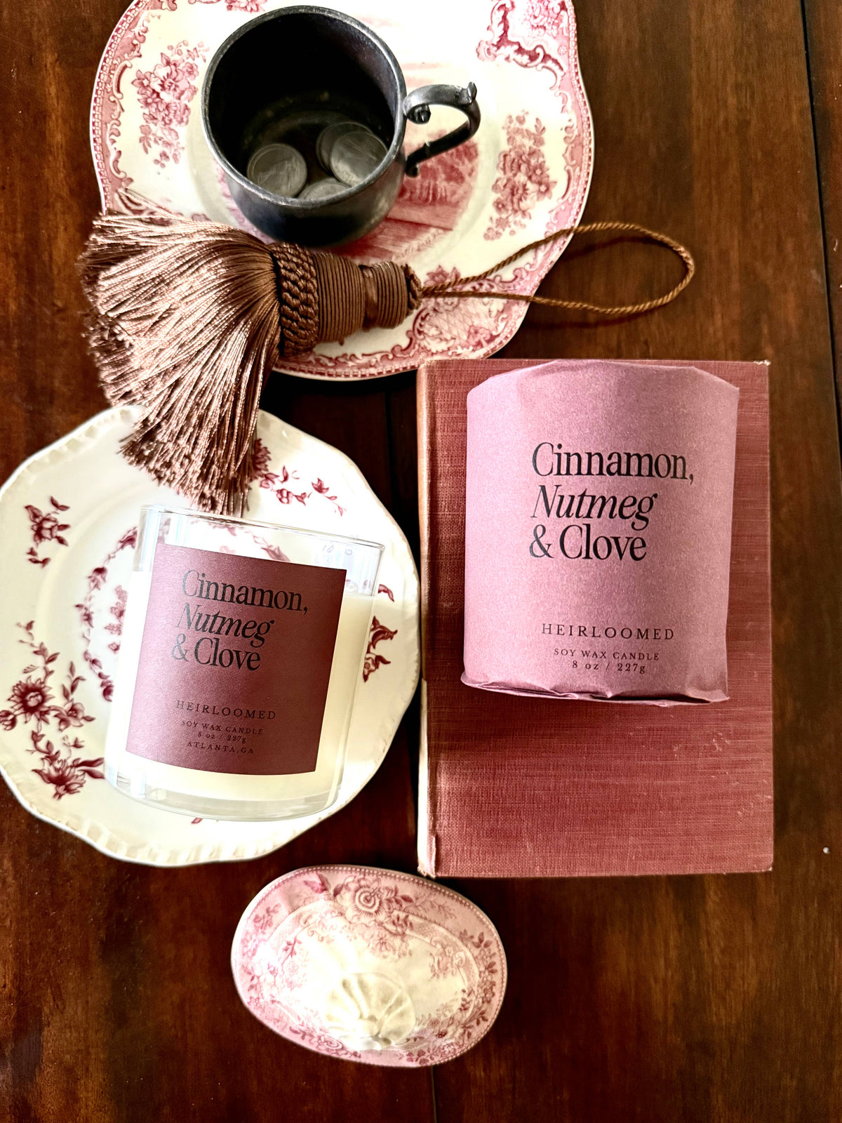 Heirloomed Candle Cinnamon, Nutmeg & Clove