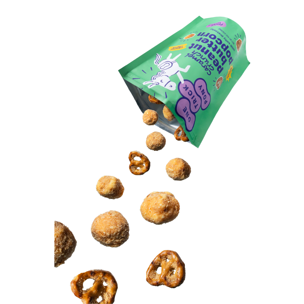 One Trick Pony Caramel Crunch Peanut Butter Popcorn