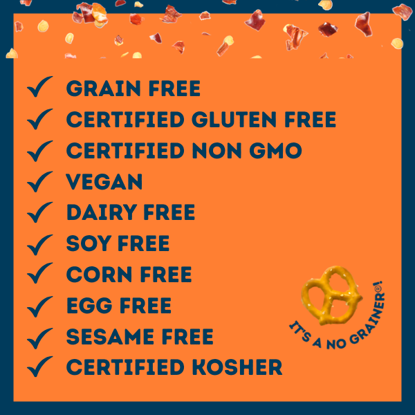 Savor by Suzie Spicy Grain Free Pretzels 5oz
