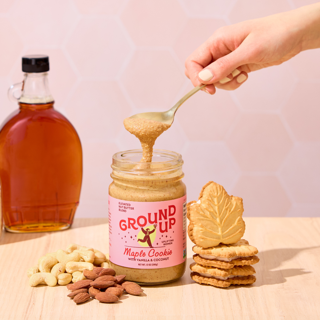 Ground Up Maple Cookie Almond & Cashew Butter