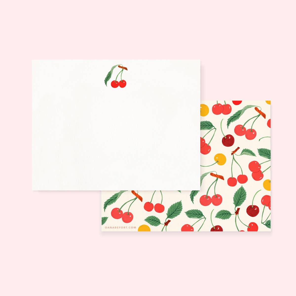 Cherry Notecards