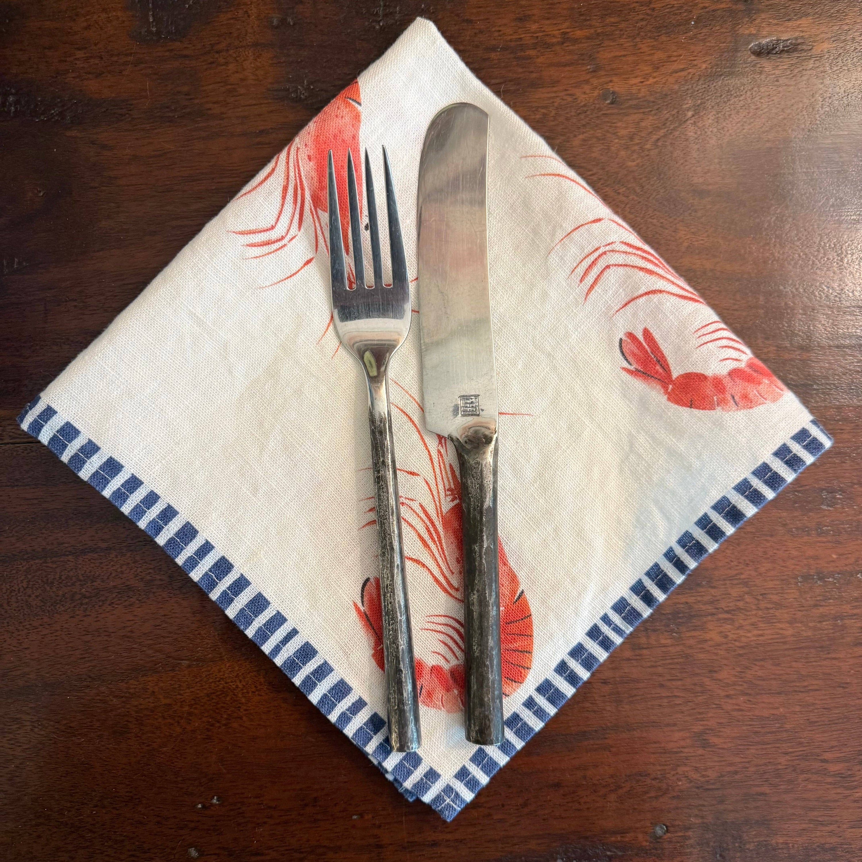 Shrimp Dinner Napkin
