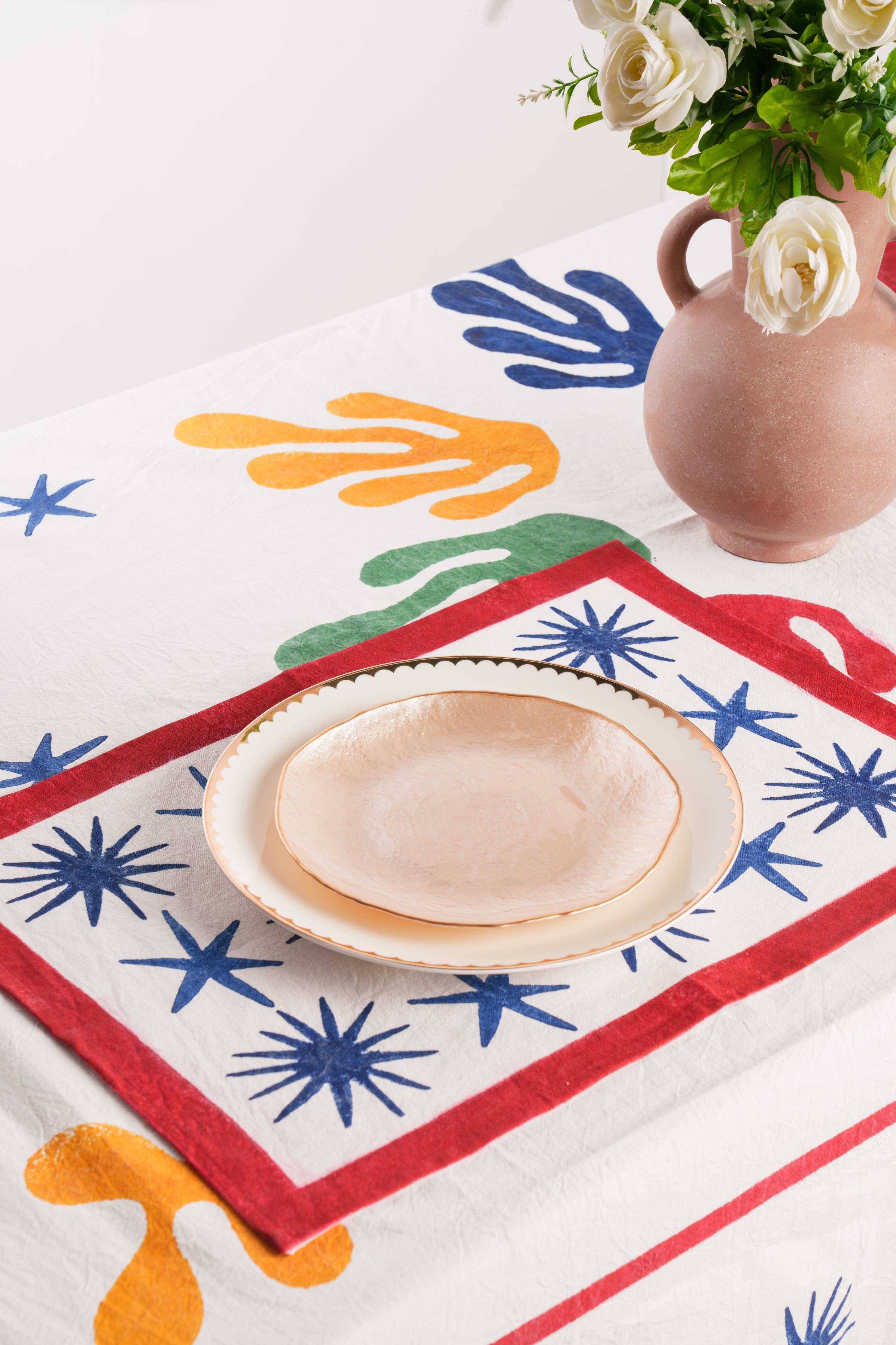 Star Blockprint Placemat