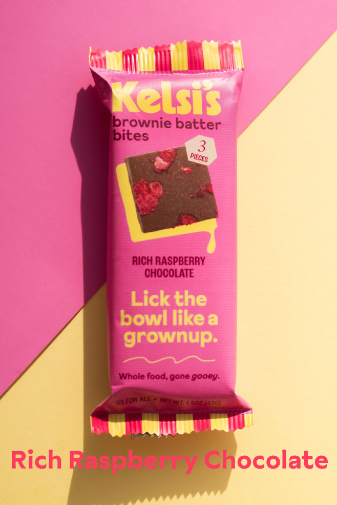 Kelsi's Raspberry Chocolate Brownie Batter Bites