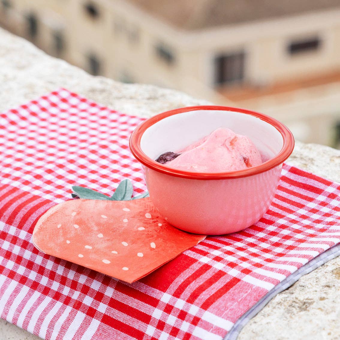 Red & White Gingham Napkins
