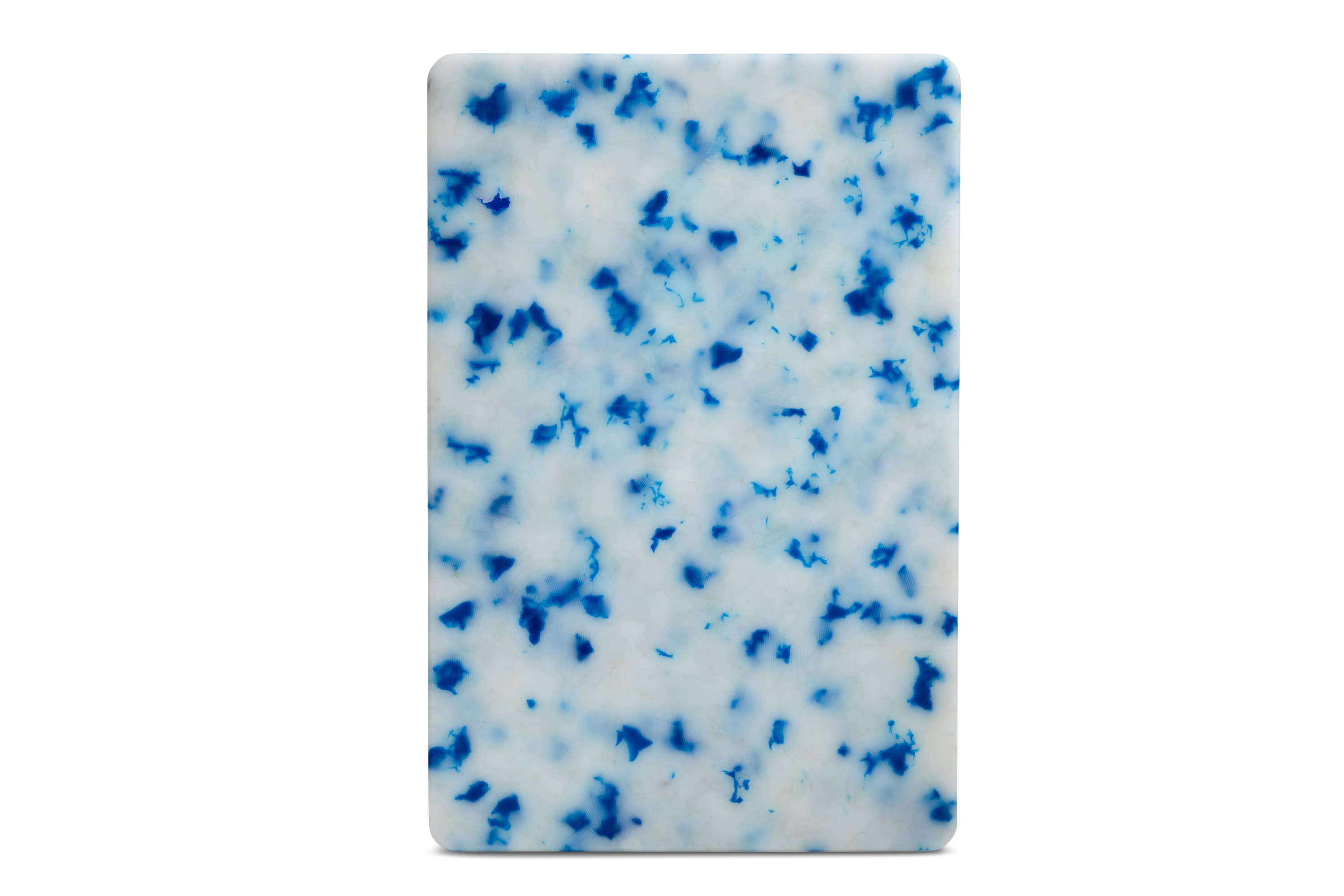 Blue Confetti Cutting Board