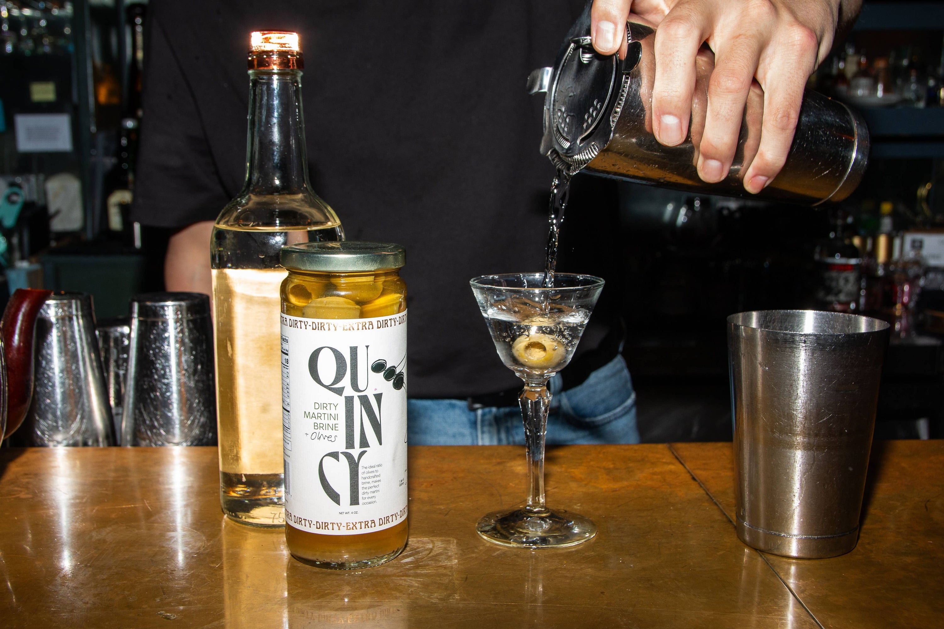 Quincy Olives & Martini Brine