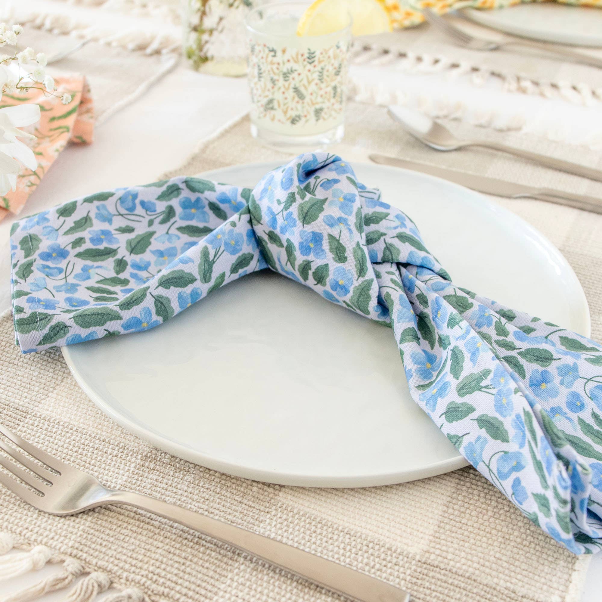 Poppies Floral Kitchen Towel