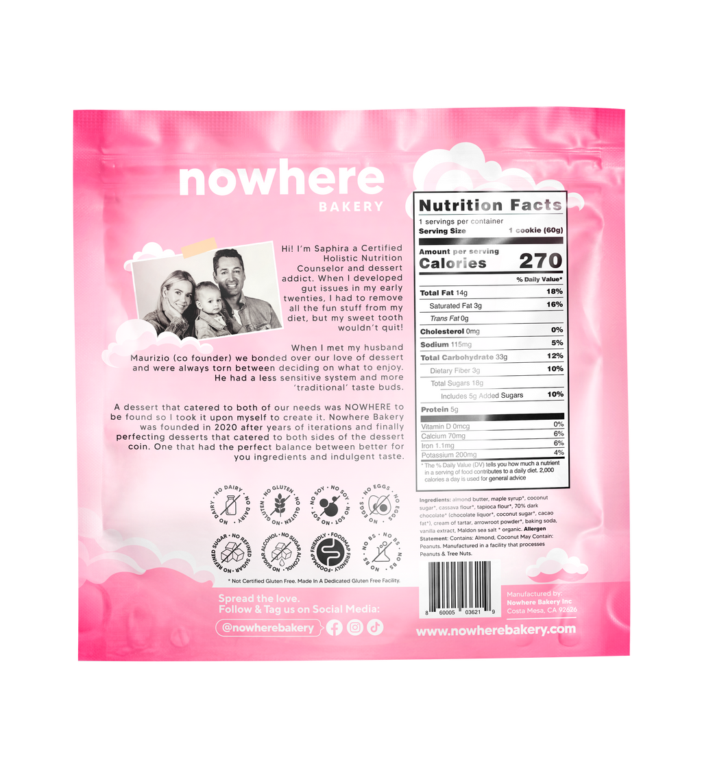 Nowhere Bakery Chocolate Chip Cookie