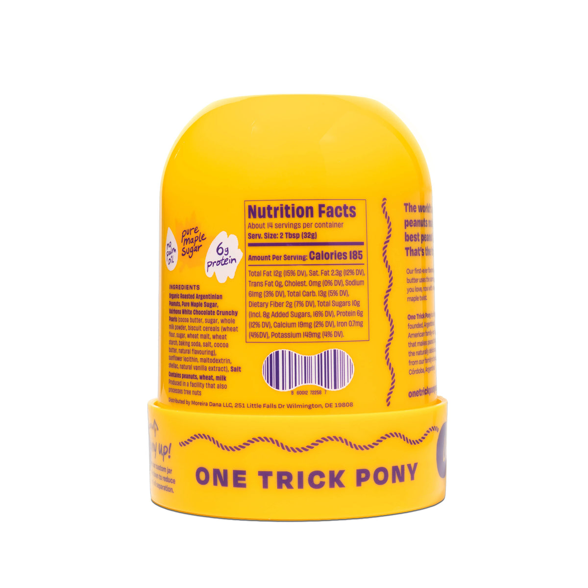 One Trick Pony Maple Crunch Peanut Butter