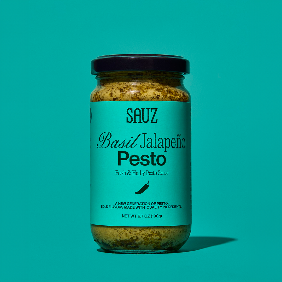 Sauz Basil Jalapeno Pesto