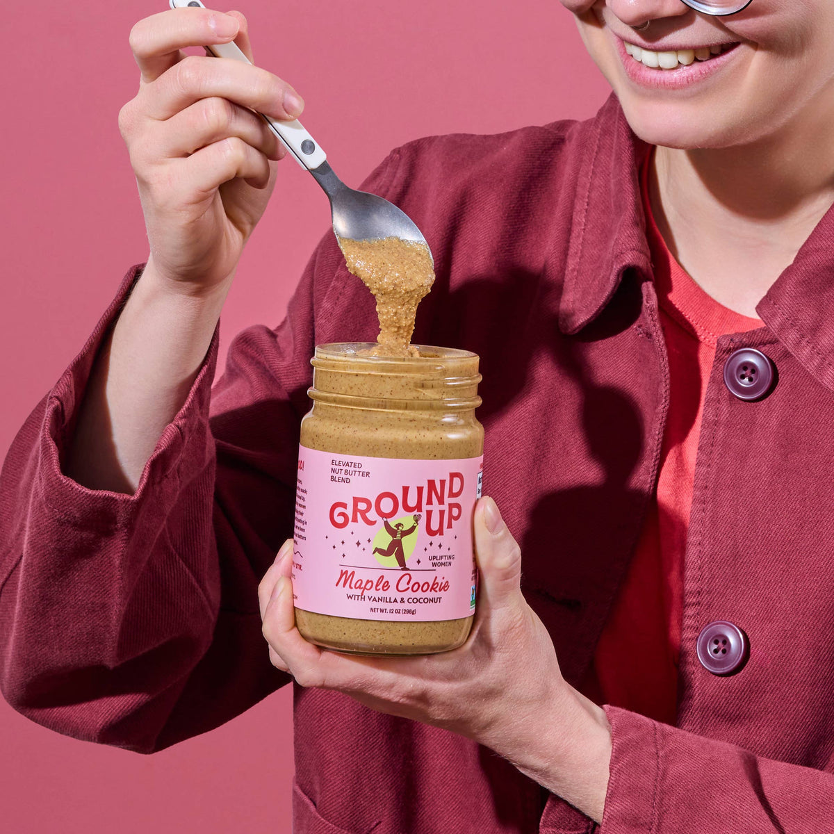 Ground Up Maple Cookie Almond & Cashew Butter