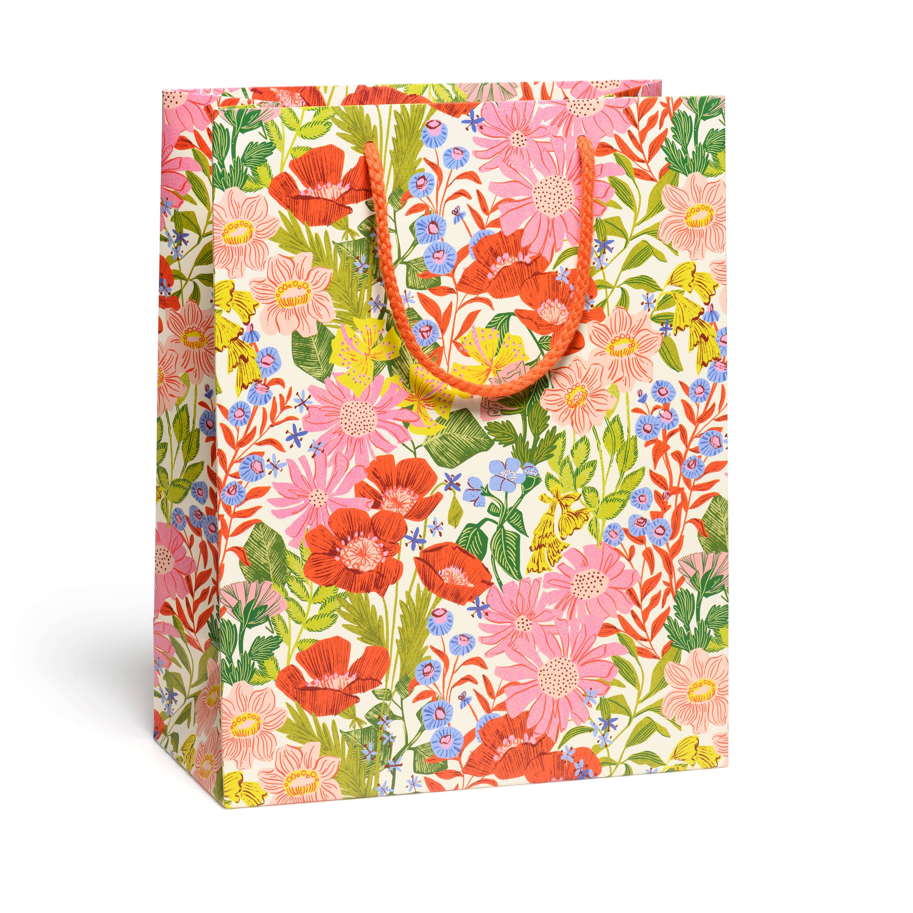 Floral gift bag